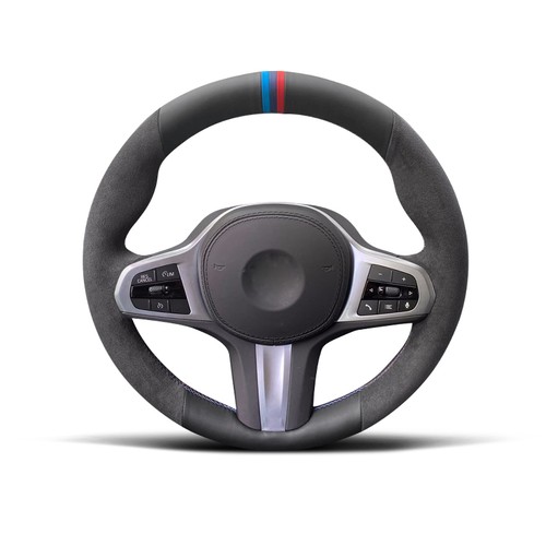 Alcantara steering wheel - alcantara, cover