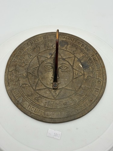 Antique brass sun - antique,