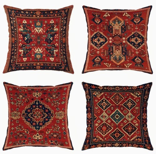 Moroccan kilim style pillow - kilim,