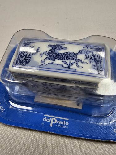 Delprado trinket box new - box, blue