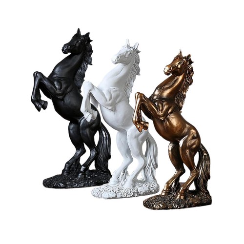 Horse statue art home - statue, deco