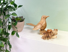 Wooden Bird Ornament on
