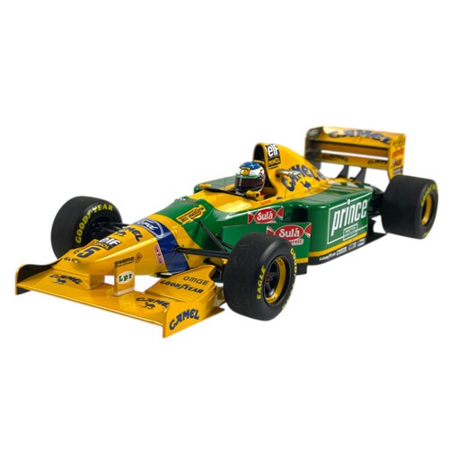 Minichamps benetton ford - minichamps, 1/18