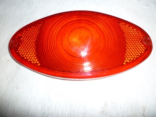 Rear light lens oval - lens,, 125