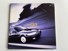 SAAB 93 9-3 2.0 2.2 TiD Coupe Saloon Convertible UK Brochure 1998 for 1999