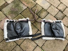 EQUESTRIAN HORSE FUR LINED KNEE BOOTS