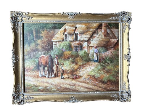 Chris howells original oil - chris, d