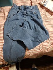 TOGETHER Vintage 80s 90’s Teal Wash Jeans Women’s SZ 10 High Waist Tapered