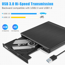 External USB 3.0 DVD RW CD