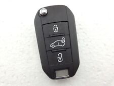 CITROEN BERLINGO / DISPATCH 3 Button Flip Key Fob - HUF 8435 (Tested) #2