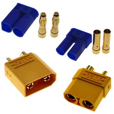 XT30 XT60 XT90 EC2 EC3 EC5 - High Performance RC Connectors UK Seller
