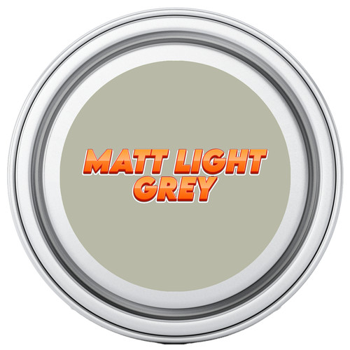 Matt light grey heat - light,
