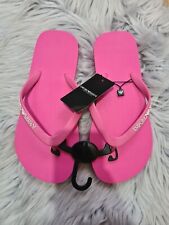 Emporio Armani Womens Pink Flip Flops Size 7UK Brand New