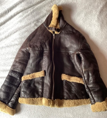 Mens flying jacket leather - jacket,