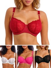 Freya Fascinate Bra Balconette Bras Underwired Non Padded Balcony Lace Lingerie