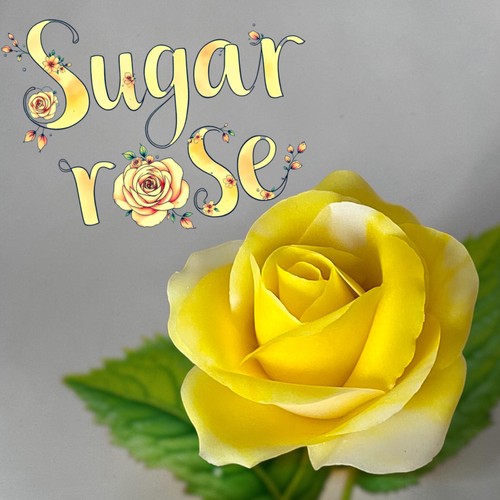 Sugar rose edible roses cake - rose,,