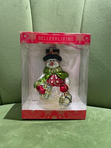 Belleek living snowman - living, fine