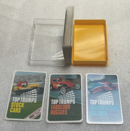 Dubreq top trumps stock cars - top,