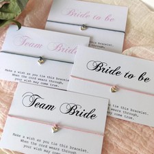 Hen Party, Hen do, team bride  charm bracelet, bridesmaid bridal shower