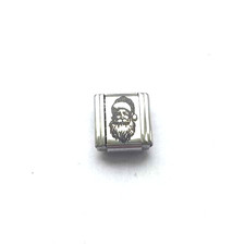 charm Christmas Santa Claus fit for nomination bracelet style, photo, face