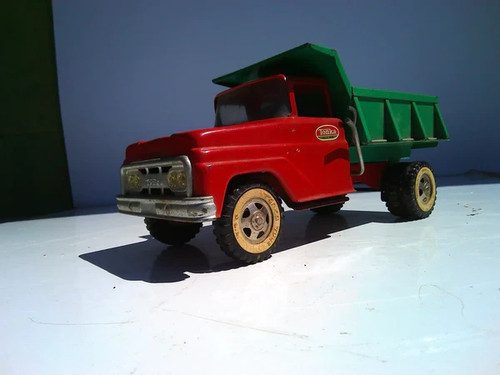 Vintage pressed metal tonka - pressed,