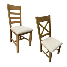 Pair Of High Slatted Back