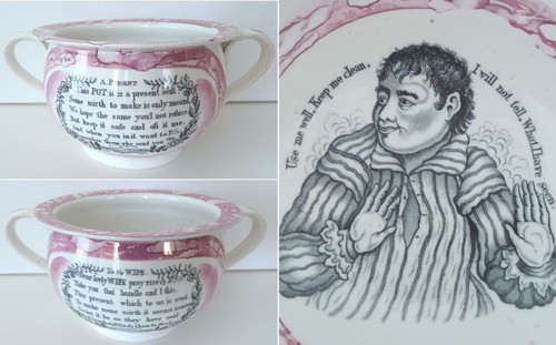 Antique sunderland pink lustre - sunderland,