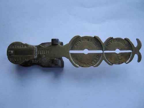 Victorian cattle patent - cattle's,