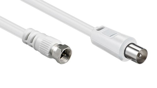 Coax aerial screw - aerial, f