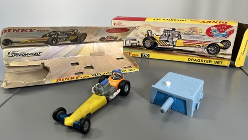 Dinky toys 370 dragster set - dinky,