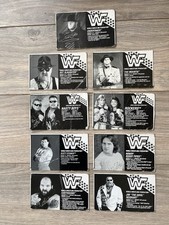 Wwf Hasbro Backing Bio Card