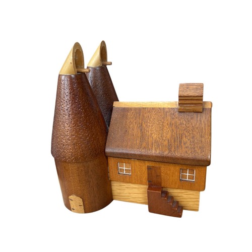 Handmade wooden double - wooden,