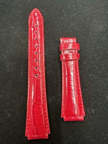 Genuine aqua marin red - red, leather