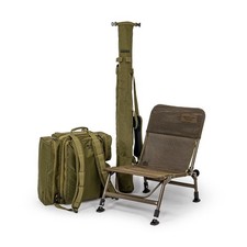 Korum Progress Roving Kit - Carp Coarse Fishing Chair, Ruckbag & Quiver Kit