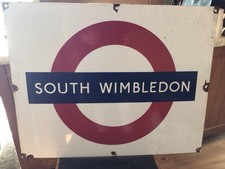 London Underground Enamel