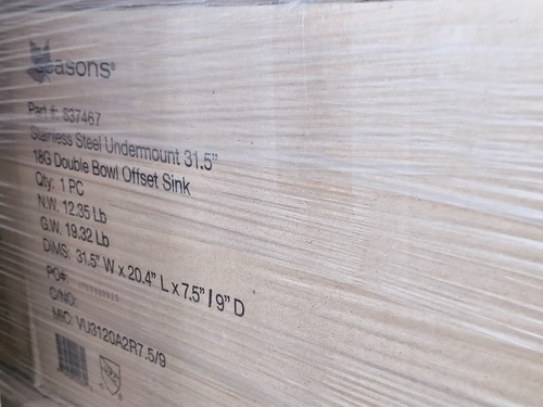 New stainless steel undermount - stainless,