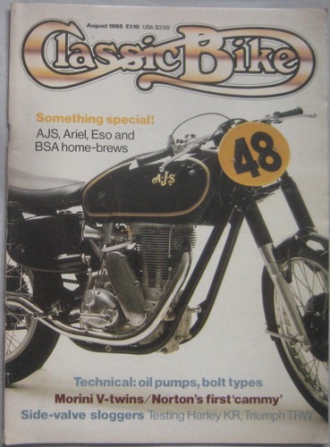 Classic bike magazine august - classic,