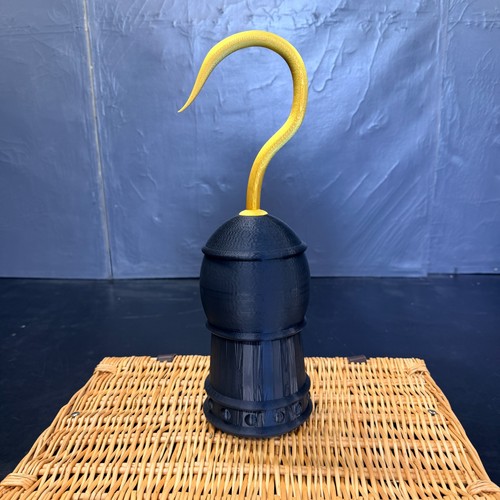 Printed pirate hook hand - 3d,