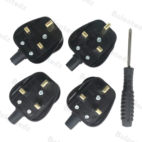 13amp plug pin fused - plug, 3