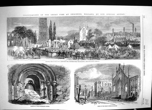 Old 1862 fire enschede - old,