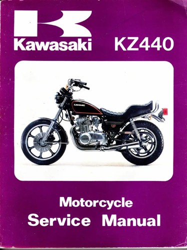 Kawasaki kz440 service manual - kawasaki,