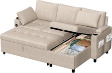 3-in-1 L-Shaped Corner Sofa