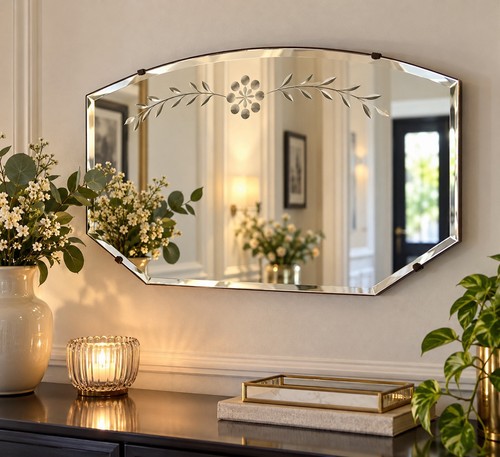 Vintage art deco frameless - art,