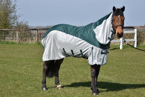 Horse fly rug with turnout - with,