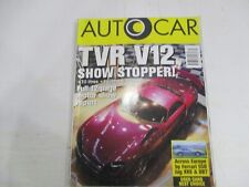 October 23rd 1996, AUTOCAR, Nissan Primera 2.0 SRi, Maggie Philbin, Colin McRae.