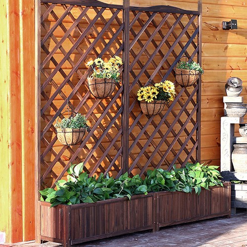 Raised garden bed planter box - raised,
