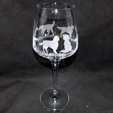Engraved 'ENGLISH SETTER' Wine