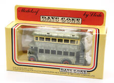 Lledo Diecast Model - DG15007b - AEC Regent Bus - Bare Metal Showcase Model