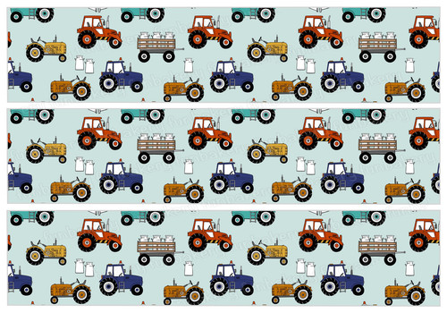 Tractor farm cake topper - farm,
