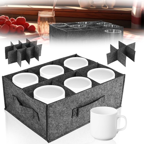 Cup storage bag camping felt - cup,